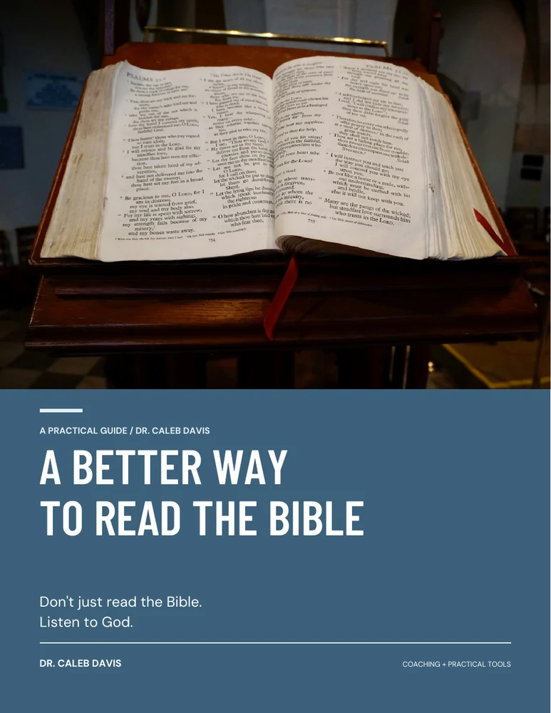 A Better Way to Read the Bible photographic cover